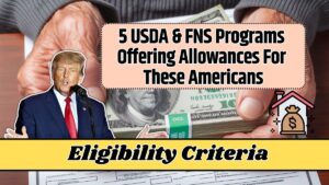 5 USDA & FNS Programs Offering Allowances For These Americans