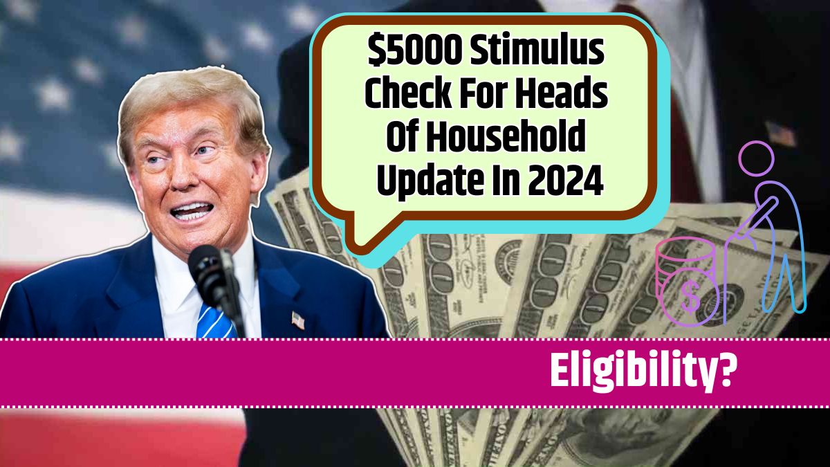 $5000 Stimulus Check For Heads Of Household Update In 2024