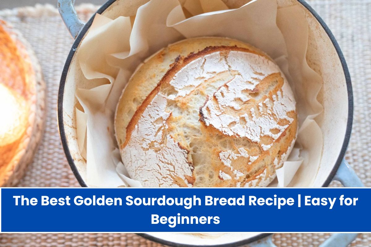 The Best Golden Sourdough Bread Recipe Easy for Beginners